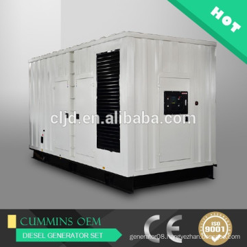 With Cummins engine 400kw silent generator,500kva standard 20'GP containerized generator